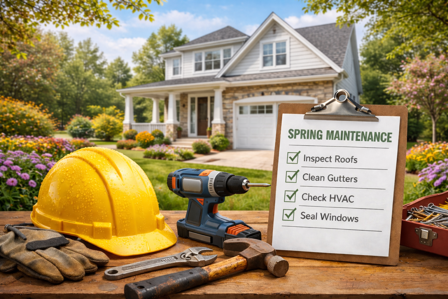 Spring Maintenance Tips for Existing Structures