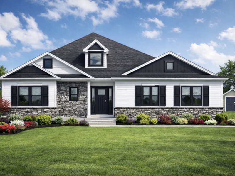 Introducing an impressive 4500 sq ft two-story home plan designed for modern family living and gracious entertaining. The upper level features two luxurious master suites, each with its own massive walk-in closet, providing private retreats with ample storage. Downstairs you will find three additional bedrooms for kids, guests, or a home office, ensuring plenty of space for everyone. The walkout basement adds versatility with a huge custom-built tornado shelter room, plus endless potential for recreation, storage, or future finishing. The heart of the home is a large, open-concept gathering area flooded with natural light from abundant windows, seamlessly connecting to the kitchen and a large walk-in pantry. Step outside to an extra-large cathedral-style covered back porch, perfect for outdoor living and entertaining year-round. This plan pairs practicality with upscale amenities, delivering bright, inviting spaces and thoughtful comforts for every day and special occasions.