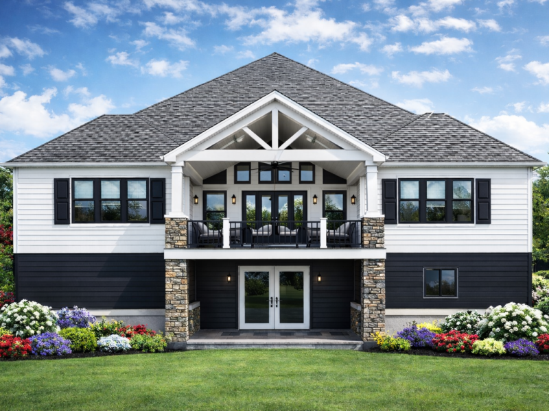 Introducing an impressive 4500 sq ft two-story home plan designed for modern family living and gracious entertaining. The upper level features two luxurious master suites, each with its own massive walk-in closet, providing private retreats with ample storage. Downstairs you will find three additional bedrooms for kids, guests, or a home office, ensuring plenty of space for everyone. The walkout basement adds versatility with a huge custom-built tornado shelter room, plus endless potential for recreation, storage, or future finishing. The heart of the home is a large, open-concept gathering area flooded with natural light from abundant windows, seamlessly connecting to the kitchen and a large walk-in pantry. Step outside to an extra-large cathedral-style covered back porch, perfect for outdoor living and entertaining year-round. This plan pairs practicality with upscale amenities, delivering bright, inviting spaces and thoughtful comforts for every day and special occasions.