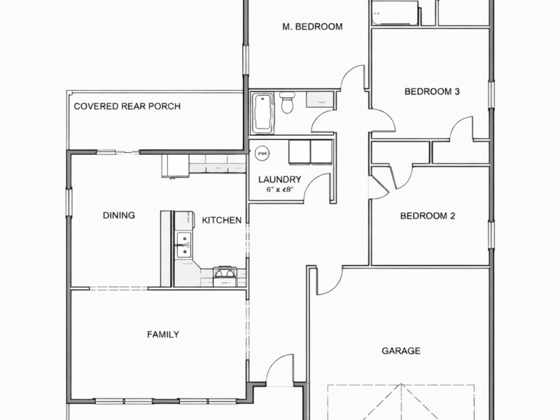 The Maui floor plan image
