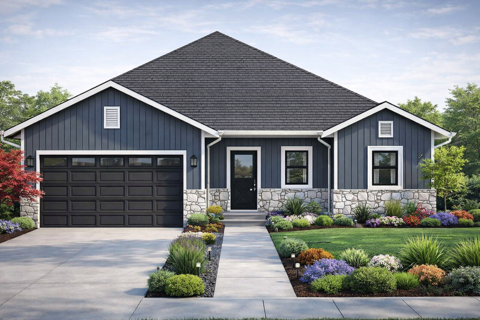 The Duval floor plan image