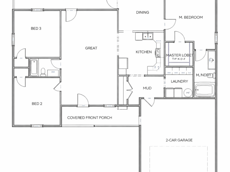 Appealing 3-Bedroom, 2-Bath Home with Ample Garage Space